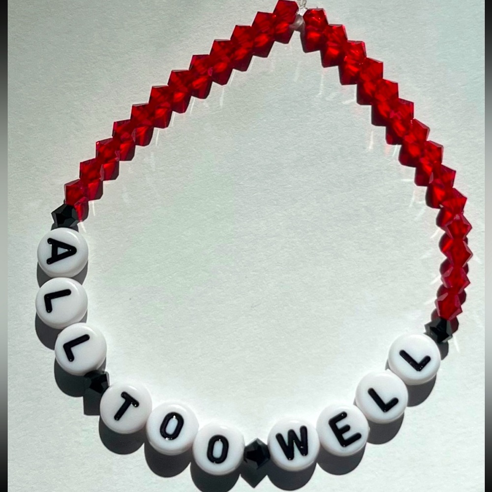 Taylor Swift All Too Well Swarovski bracelet